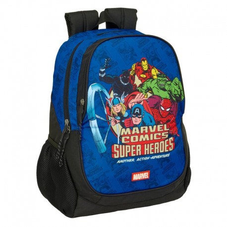 Sac à dos bleu et noir Marvel Avengers avec personnages