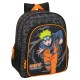 Mochila Naruto Shippuden Safta con diseño anime y bolsillos laterales