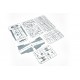 Kit de modelagem Bf 110C escala 1/48 da Eduard