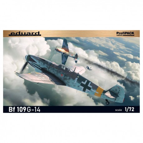 Kit de modelismo Bf 109G-14 1/72 de Eduard