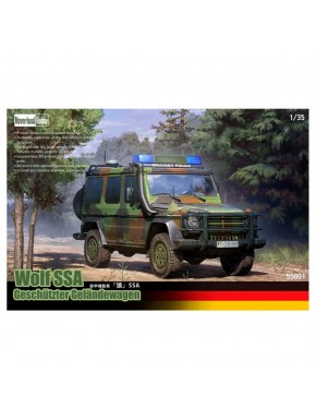 Maquete 1/35 modelo de veículo militar Wolf SSA Neverland Hobby