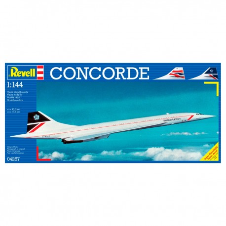 Maquette Concorde British Airways Revell à l'échelle 1/144