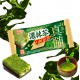 Snack Yuraku Thunder Matcha com chocolate e matcha autêntico