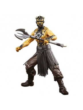 Figura Nightbrother Warrior Star Wars com machado duplo