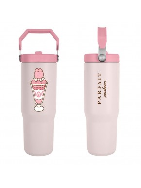 Copo térmico rosa Pusheen 880ml