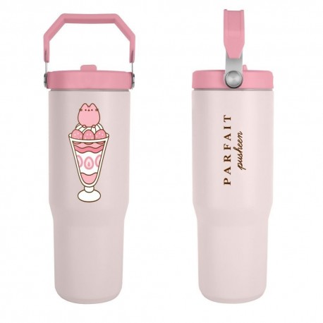 Vaso termo rosa Pusheen de 880ml