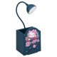 Lâmpada Hello Kitty com porta-lápis e suporte para celular