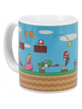 Tasse thermique Super Mario avec design changeant avec la chaleur