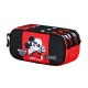 Trousse Mickey Mouse Racing Rouge 3 Compartiments