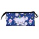 Estuche portatodo azul con gatitos Oh My Pop