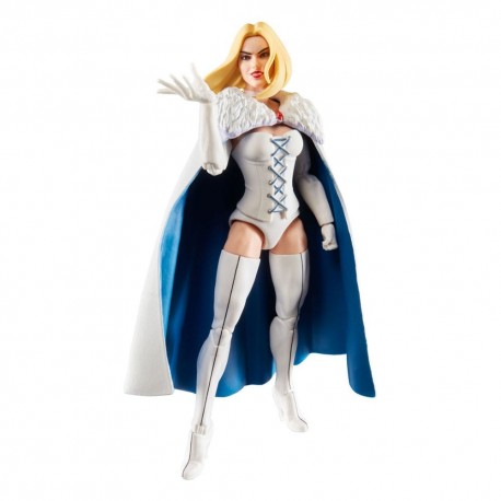 Figura de acción Emma Frost con capa y accesorios