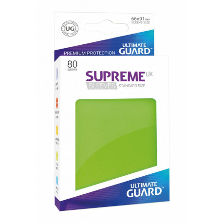 80 couverts, cartes standard Vert Ultime Suprême de la Garde