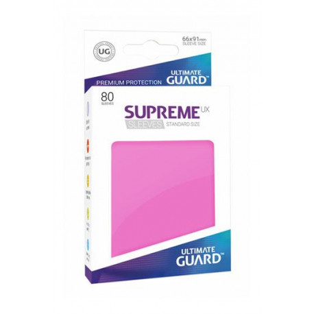 Borse di carte di dimensioni standard Rosa Ultimate Guard 80