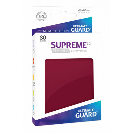 Bags cards standard size Garnet Mate Ultimate Guard 80