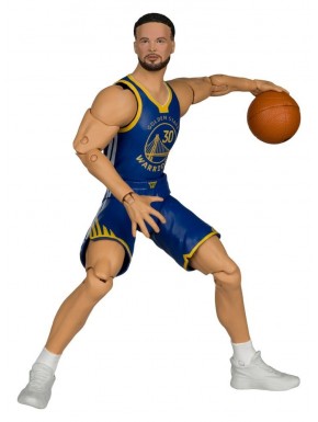 Figura de Stephen Curry en uniforme de Golden State Warriors