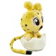 Pelúcia amarela Marsupilami com ovo Barrado