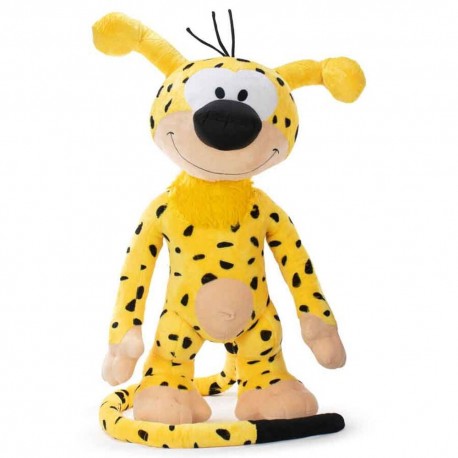 Pelúcia Marsupilami amarela com manchas pretas, 70 cm