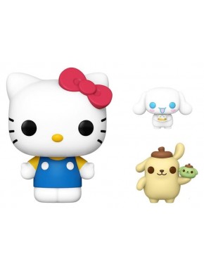 Figuras POP! Jumbo Hello Kitty, Cinnamoroll y Pompompurin