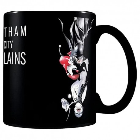 Caneca de cerâmica com vilões DC Comics