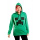 Felpa chiusa Minecraft Creeper