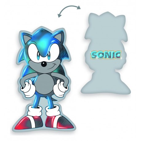 Coussin de 34 cm avec design Sonic The Hedgehog