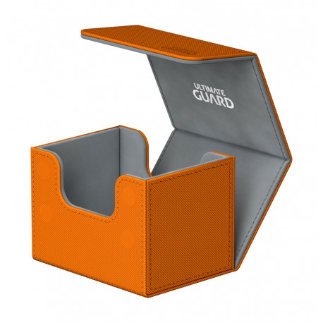 Caja para cartas estándar Naranja Side Winder & Trade Ultimate Guard 100
