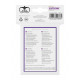 Fundas de cartas tamaño estándar Morado mate Ultimate Guard 50