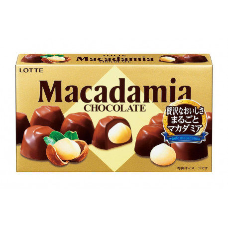 Boules de Chocolat et de noix de Macadamia Lotte