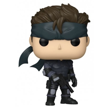 Figura POP! Vinyl Solid Snake de Metal Gear Solid