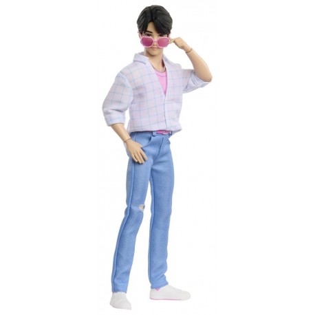Muñeca Jinu de KPop Demon Hunters con atuendo 'Soda Pop'