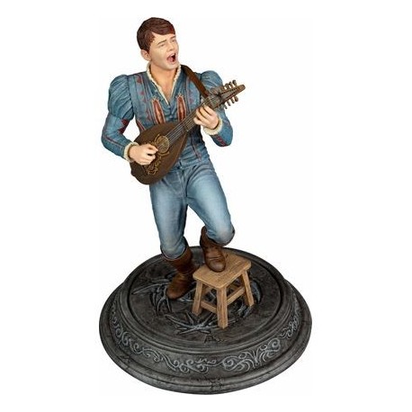 Figurine Jaskier jouant du luth The Witcher Netflix