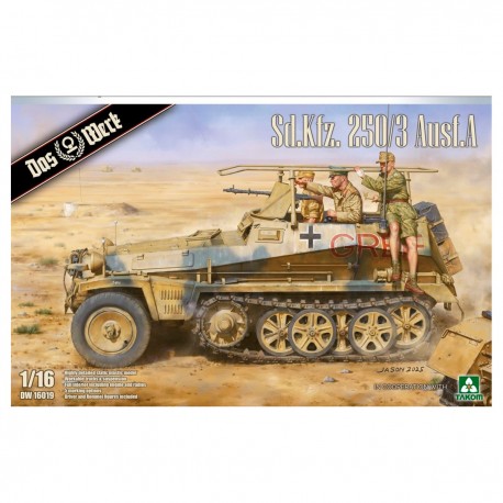 Maquete Sd.Kfz. 250/3 Ausf. A 1/16 Das Werk