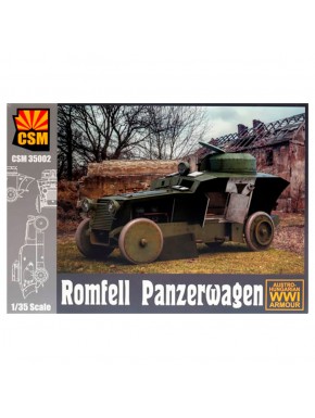 Modelo a escala Romfell Panzerwagen 1/35