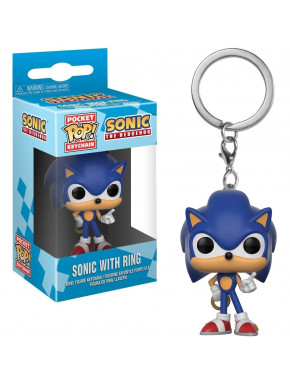 Chaveiro mini Funko Pop Sonic da Sega