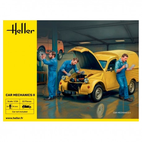 Kit maquette mécanicien Heller 1/24