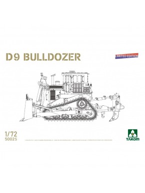 Maquette Bulldozer D9 1/72 TAKOM édition limitée
