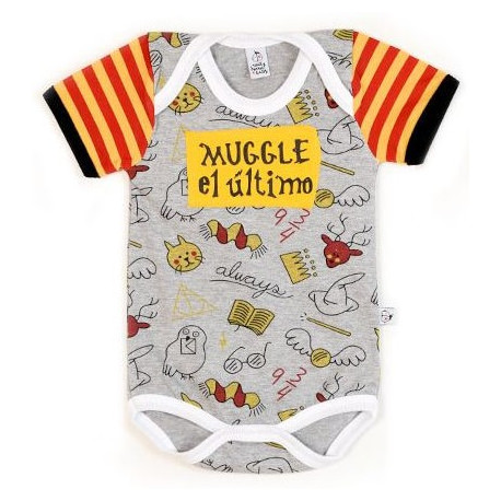 Body bébé Harry Potter Moldu de La Dernière