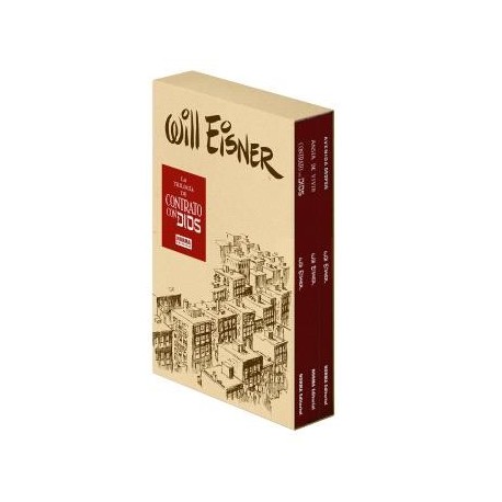 Cofre da Trilogia Contrato com Deus de Will Eisner