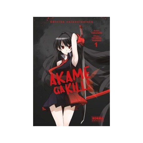 Capa manga Akame ga Kill! Edição Colecionador 01