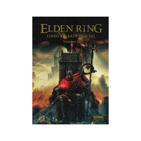 Capa do livro de arte oficial de Elden Ring, Volume 3