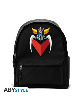 Mochila preta com design de Grendizer