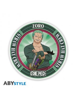 Dessous de verre Roronoa Zoro en céramique de One Piece