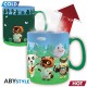 Taza Animal Crossing termosensible con cambio de diseño