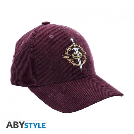 Casquette bordeaux avec Anneau Unique et Dard