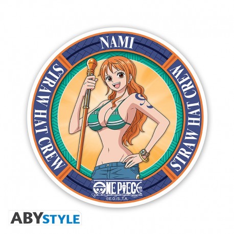 Posavasos cerámico con Nami de One Piece