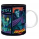 Taza Grendizer Vega Army con personajes en color