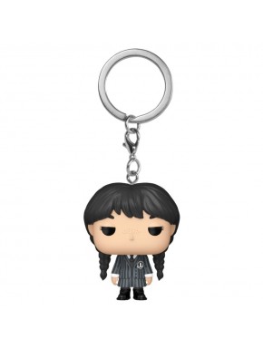 Chaveiro Pocket POP Quarta-feira Addams Funko