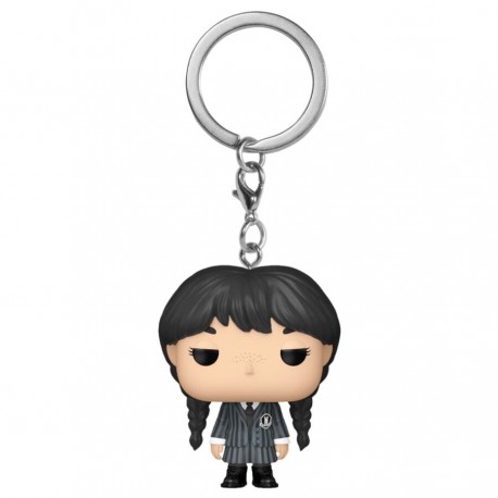 Llavero Pocket POP Miércoles Addams Funko