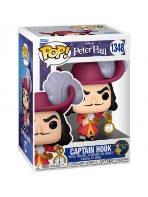 Figura Funko POP Disney Capitão Gancho 70º Aniversário