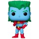 Figura Funko POP Capitán Planeta azul con cabello verde